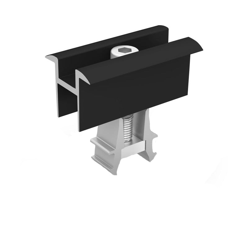 k2 systems mellomklemme 30 - 42 mm sort