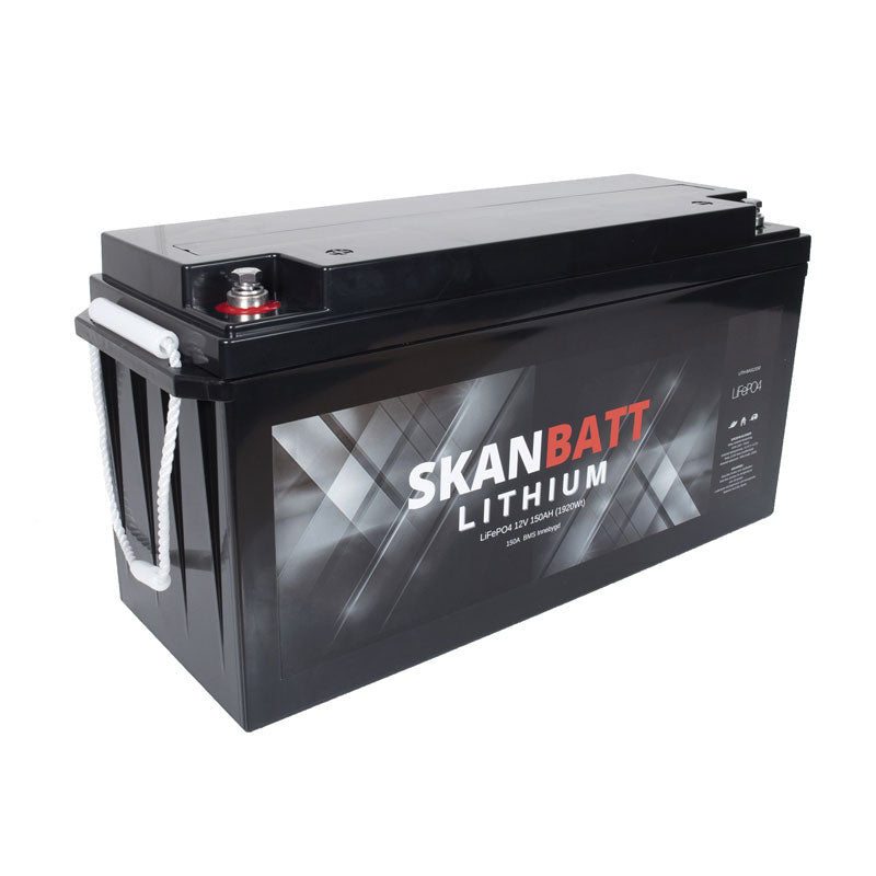 SKANBATT Lithium HEAT PRO Ultra 12V 300AH - CAN Bus - 400A (<3s) - 8 års garanti