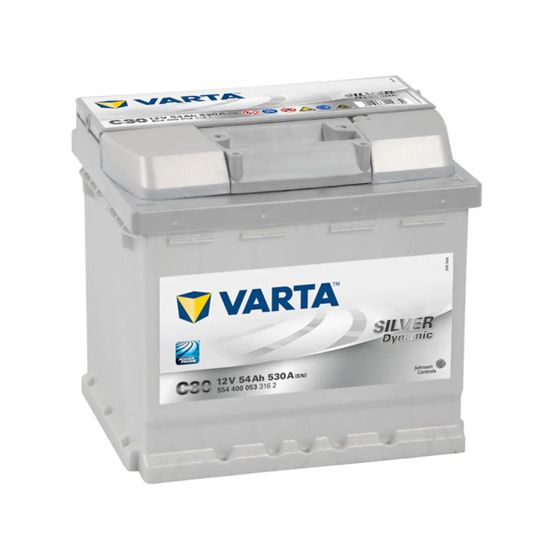 VARTA Silver Dynamic Batteri 12V 54AH 530CCA +høyre C30