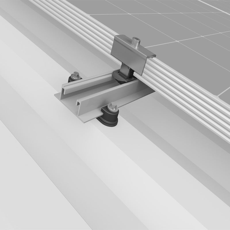 K2 systems BasicRail / SpeedRail installert illustrasjon