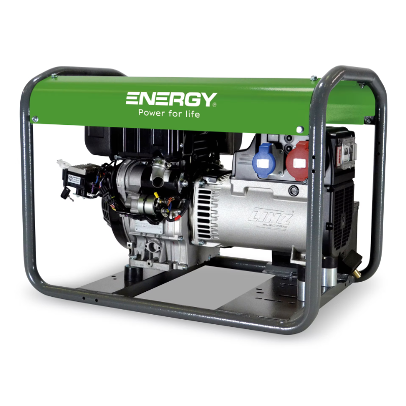 ENERGY EY-7TDE AVR – dieselaggregat 230 V trefase med elstart