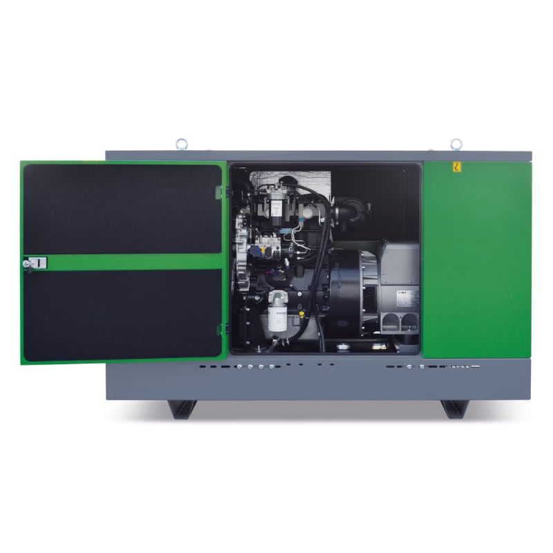 Energy EY-40B-S dieselaggregat – 40 kVA, 400 V trefase, lydisolert