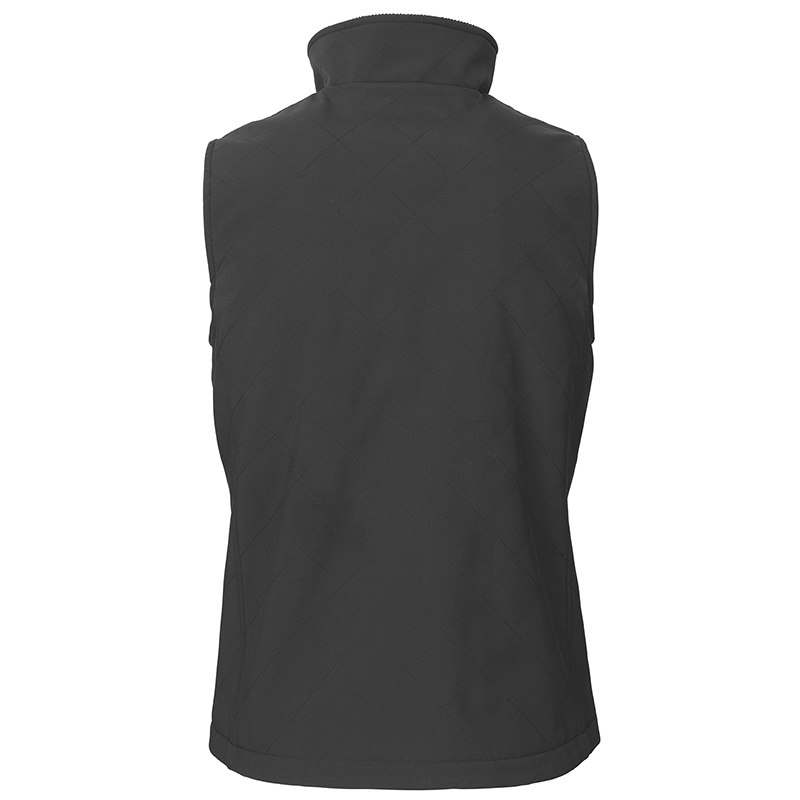 NordicHeat - Dame-vest Softshell sort