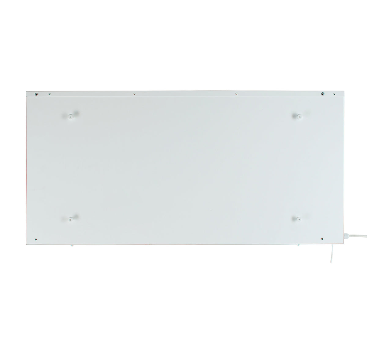 SWRE 700 Infrarød Varmeovn av metall med termostat Farge: Hvit Stilren design IP33