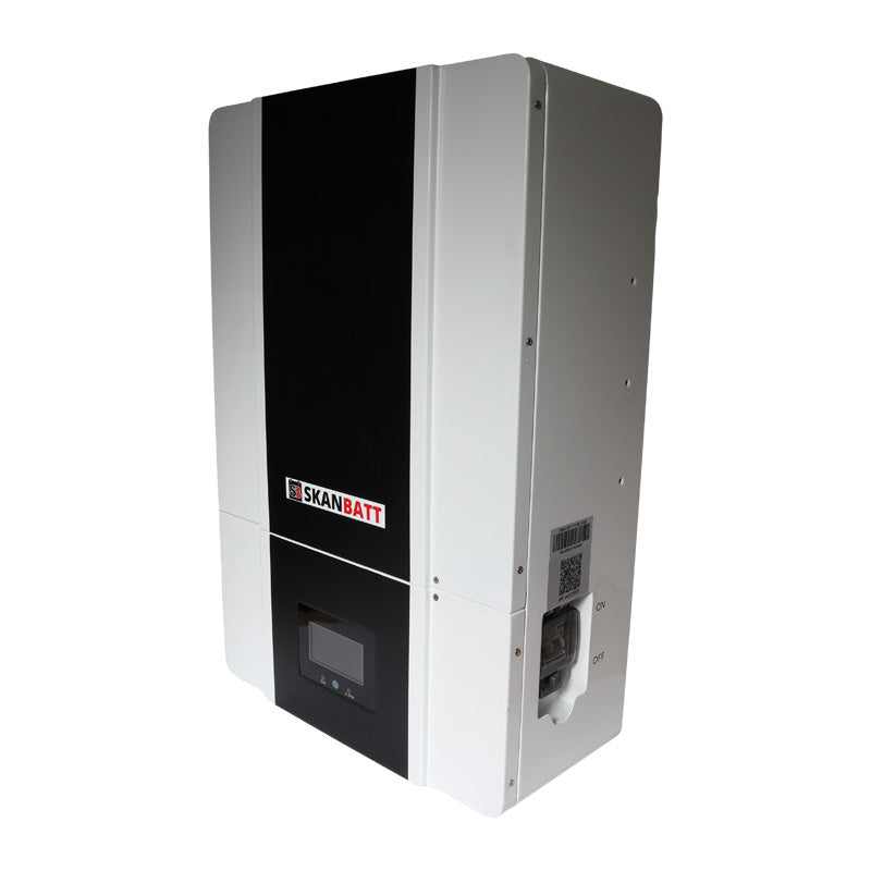 SKANBATT PowerWall LiFePO4 51,2V 120Ah - 6,144kWt - WIFI - HEAT