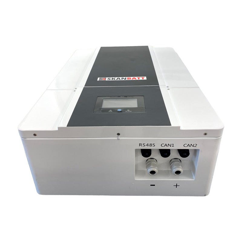 SKANBATT PowerWall LiFePO4 51,2V 120Ah - 6,144kWt - WIFI - HEAT