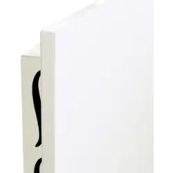 TCH-RA 1000P Varmeovn Hybrid infrarød Farge: Hvit - 1000W Keramisk front IP20