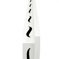 TCH-RA 1000P Varmeovn Hybrid infrarød Farge: Hvit - 1000W Keramisk front IP20