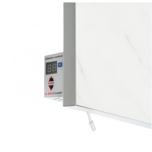 TCM RA 550 Varmeovn infrarød med termostat. Farge: Hvit 550W Keramisk front IP23