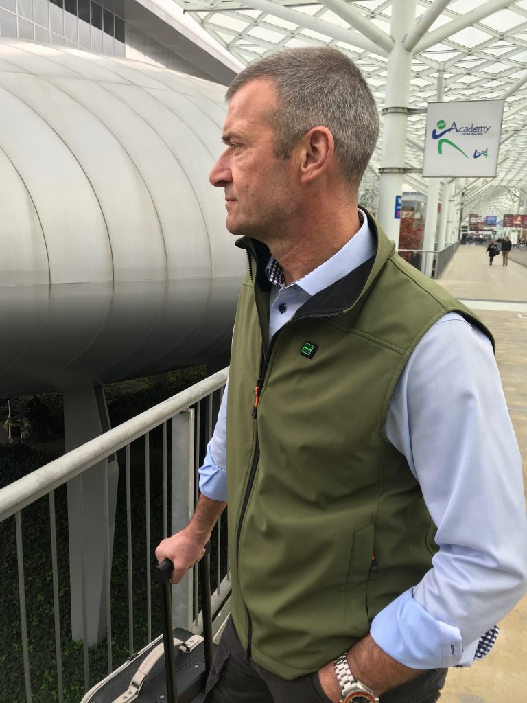 Herre-vest Softshell - Grønn