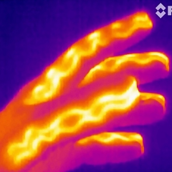NordicHeat -Kraftige hansker med varme Thermobilde