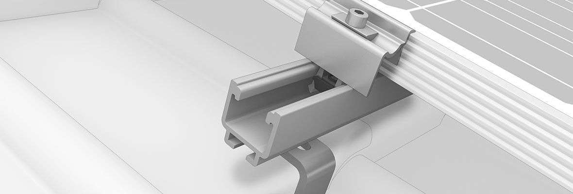 stromkilden-no - K2 systems SolidRail Light 36 4,15 m - Montering