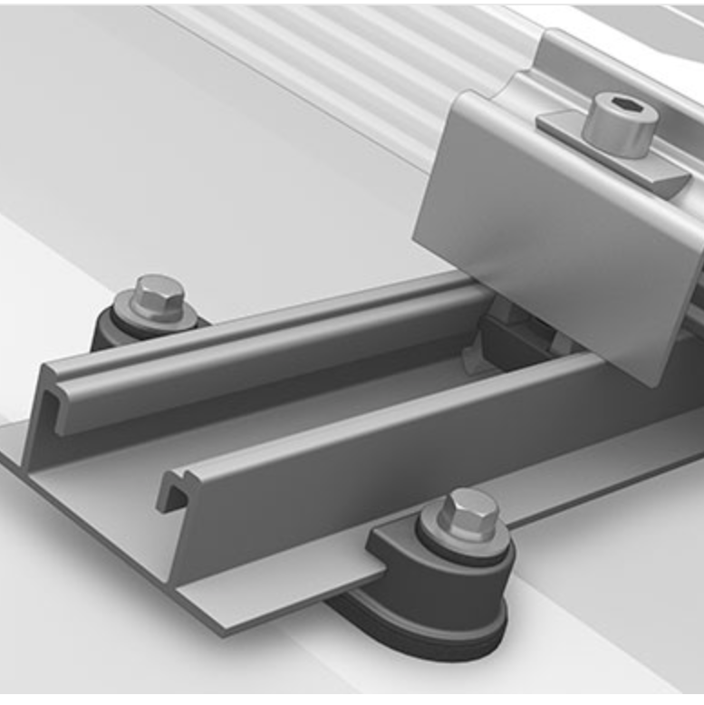 K2 system basicrail 22 3,3meter med fester