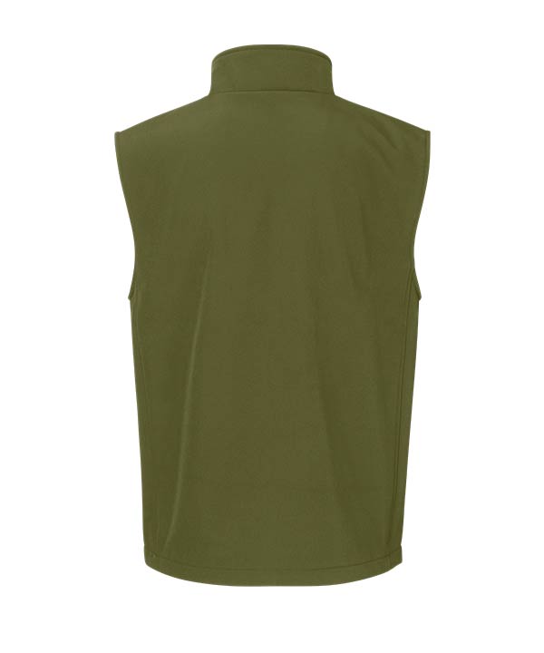 Herre-vest Softshell - Grønn