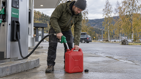 Drivstoff til aggregat: bensin, diesel, alkylat og HVO