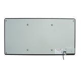 SWG RA 450 Infrarød varmeovn 450W i Glass m/termostat Farge: Sort  IP33