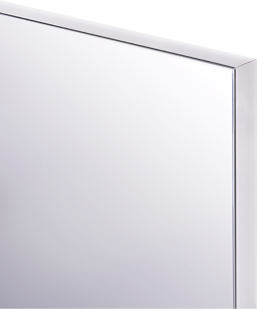 SWT RA 150  Håndklevarmer infrarød m/termostat. Polert Rustfritt stål 150W IP33