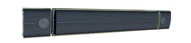 Norelko Infrarød Terrassevarmer NR24-13C 2400W uten rødt lys m/ fj.kontroll & høyttaler 5406548