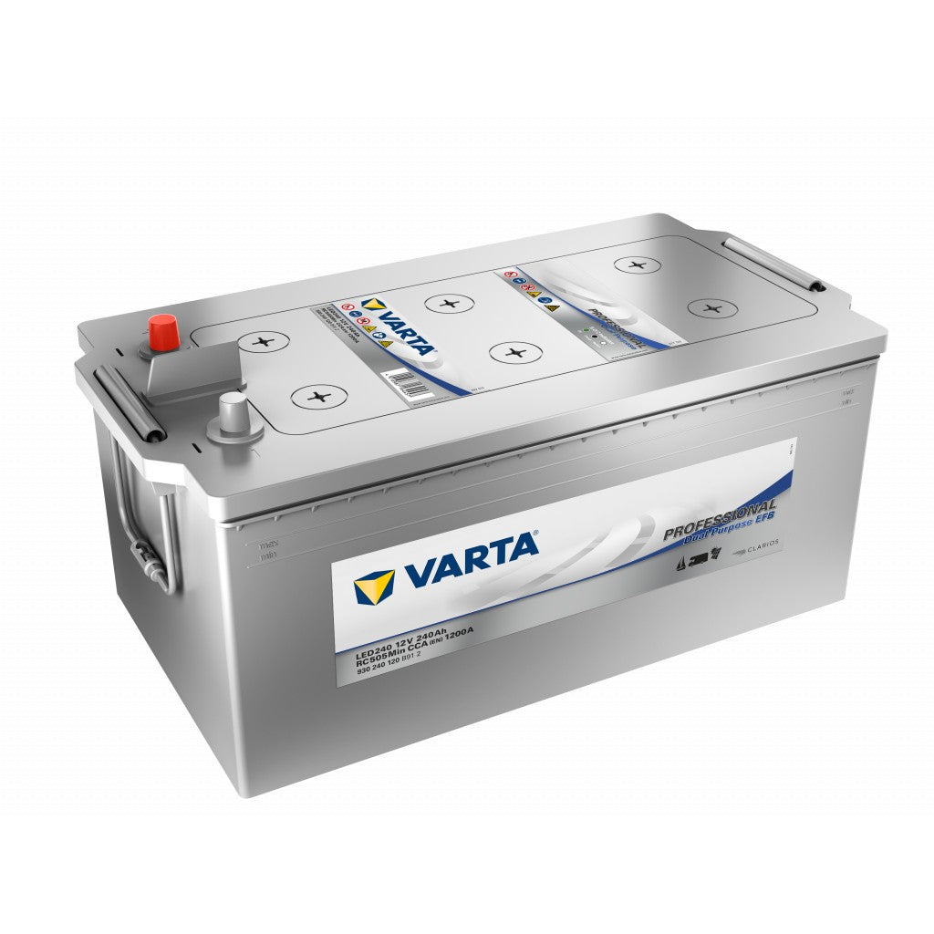VARTA Fritidsbatteri EFB Batteri 12V 240AH 1200CCA