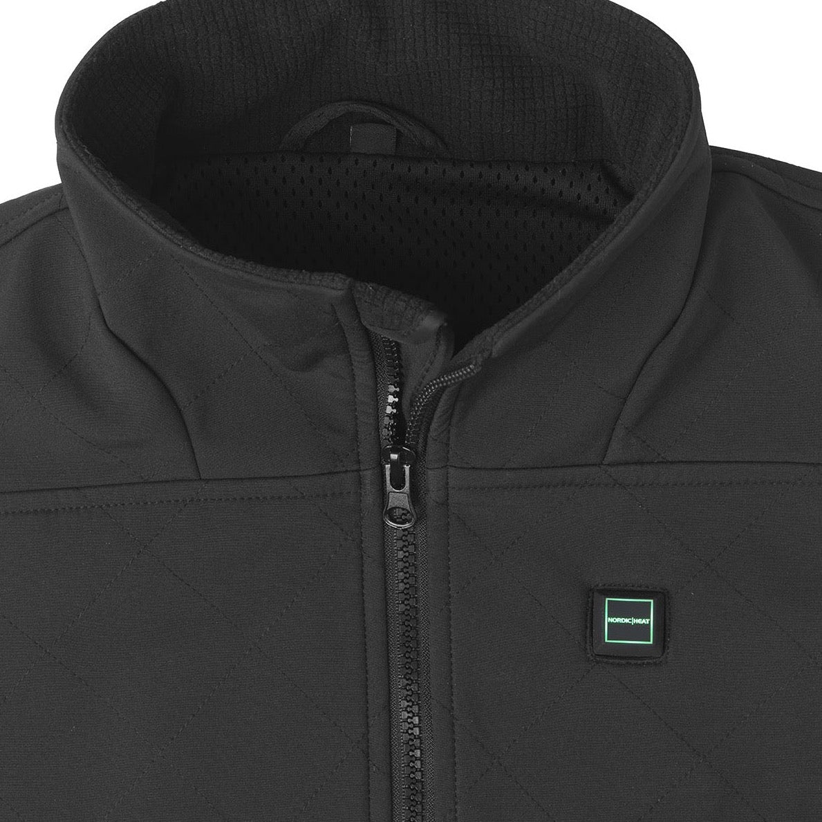 NordicHeat - Dame-vest Softshell sort