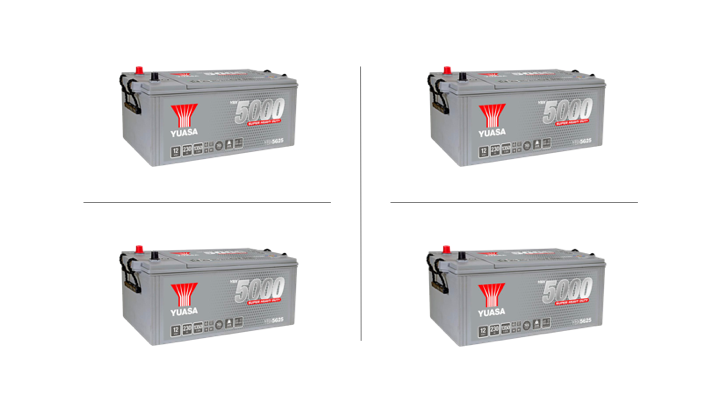 stromkilden-no - Batteripakke tilpasset lavt forbruk, (1600 og 3000 watt inverter) - Batteri