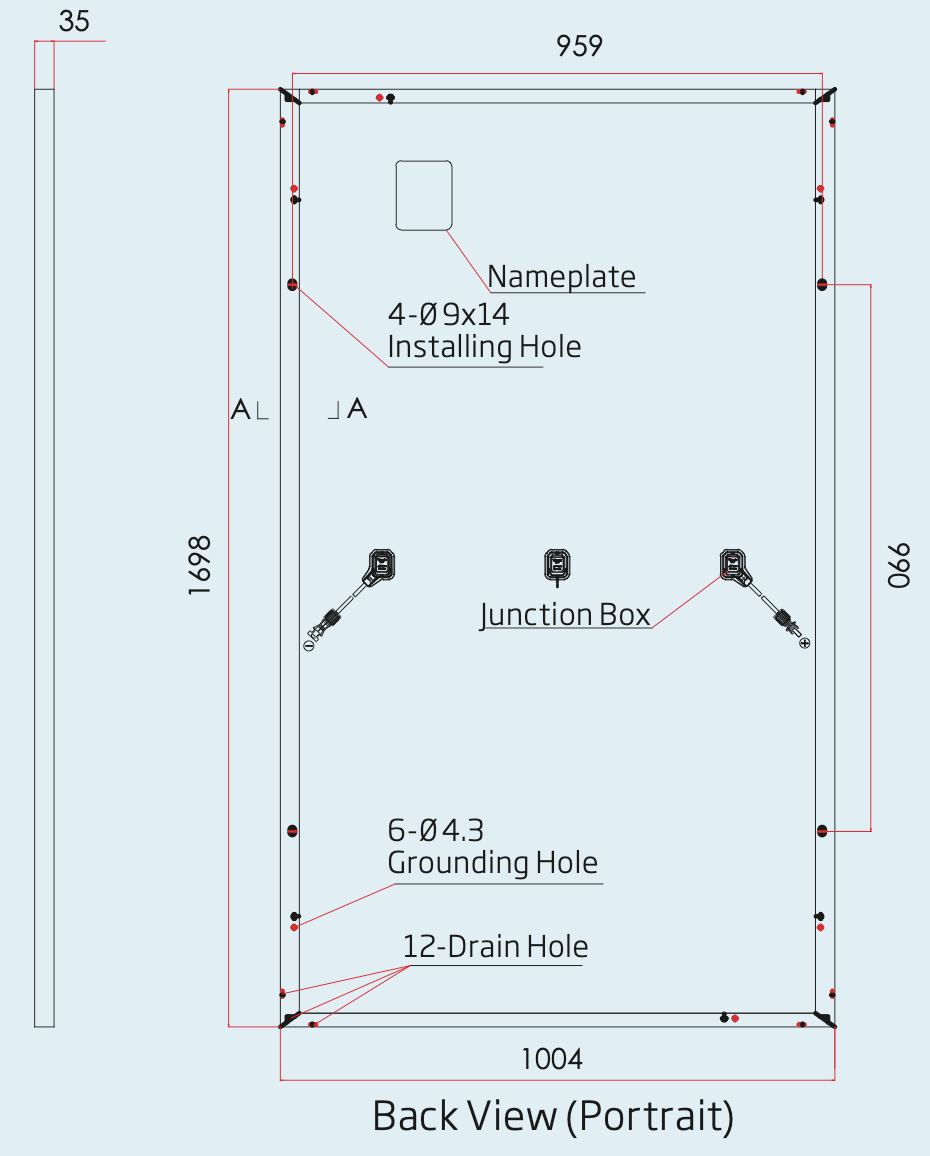 stromkilden-no - Trinasolar 335Wp, mono - Solpanel