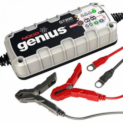 NOCO Elektronisk Batterilader 12V/24V 7,2A IP65